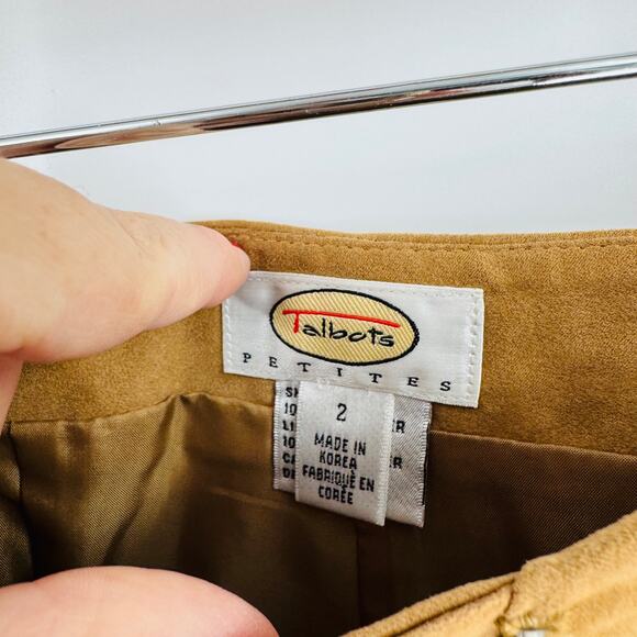 Talbots Straight-Leg Pants in Camel Brown - Picture 3 of 8